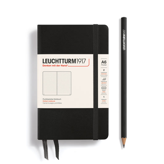 leuchtturm - BLACK - A6 Pocket Size