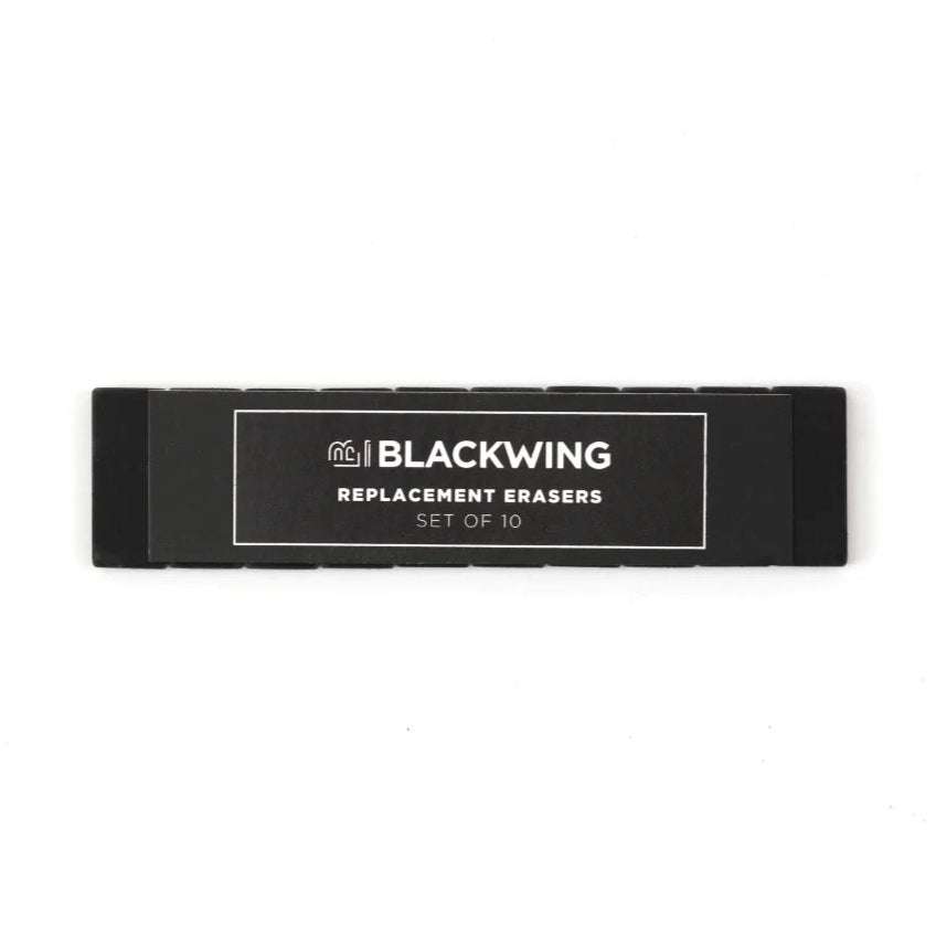 Blackwing - Black Eraser Replacements - Set of 10