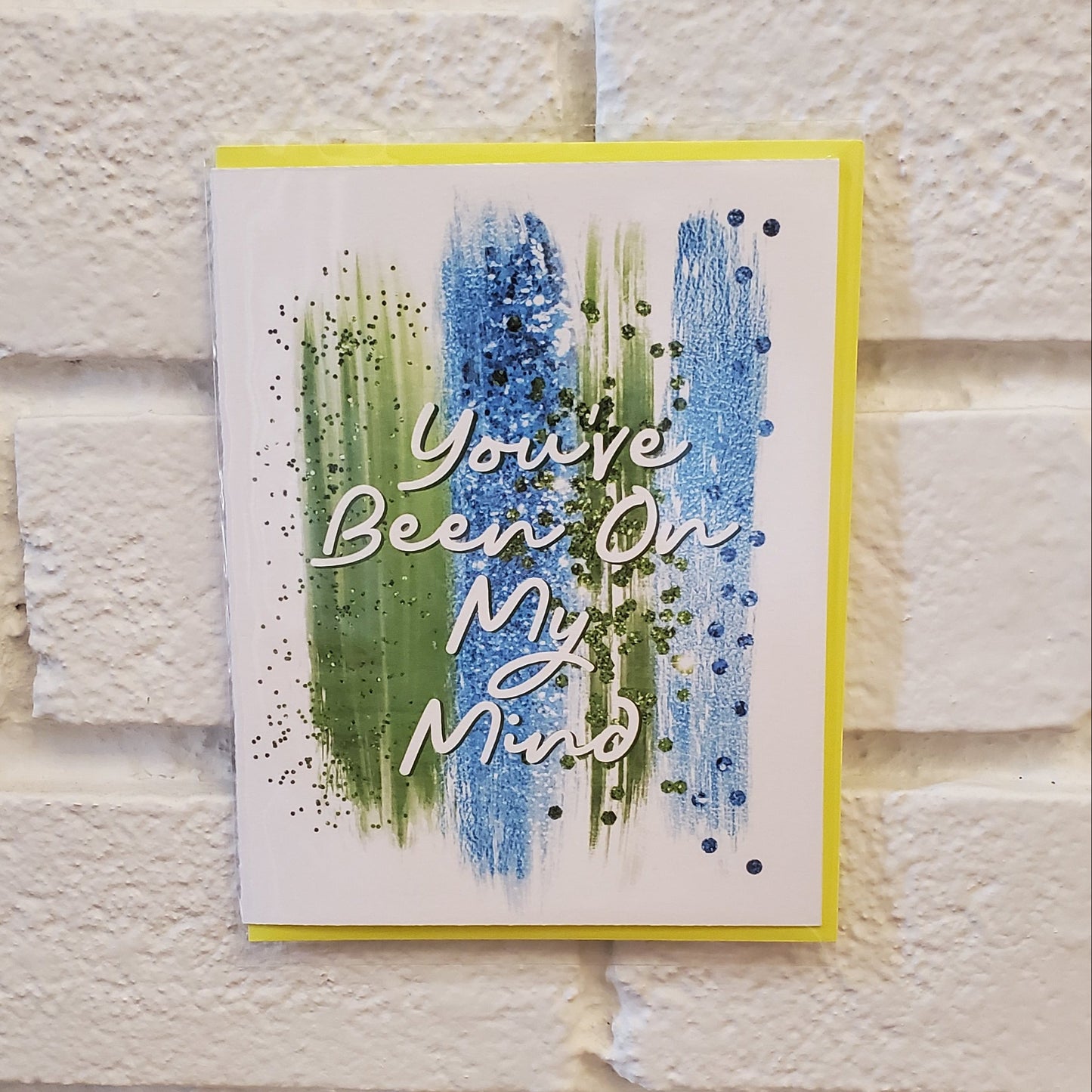 You've Been On My Mind - Neon Greeting Card - Chirps & Cheers Studio