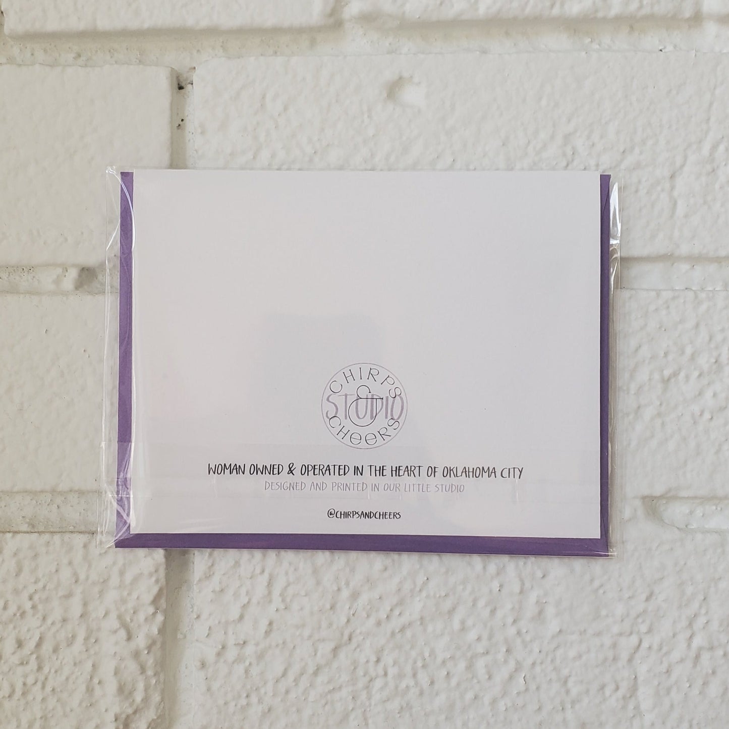 Weirded Me In Greeting Card - Chirps & Cheers Studio