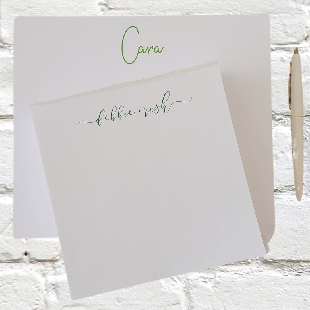 Name Duo Notepad Slabs