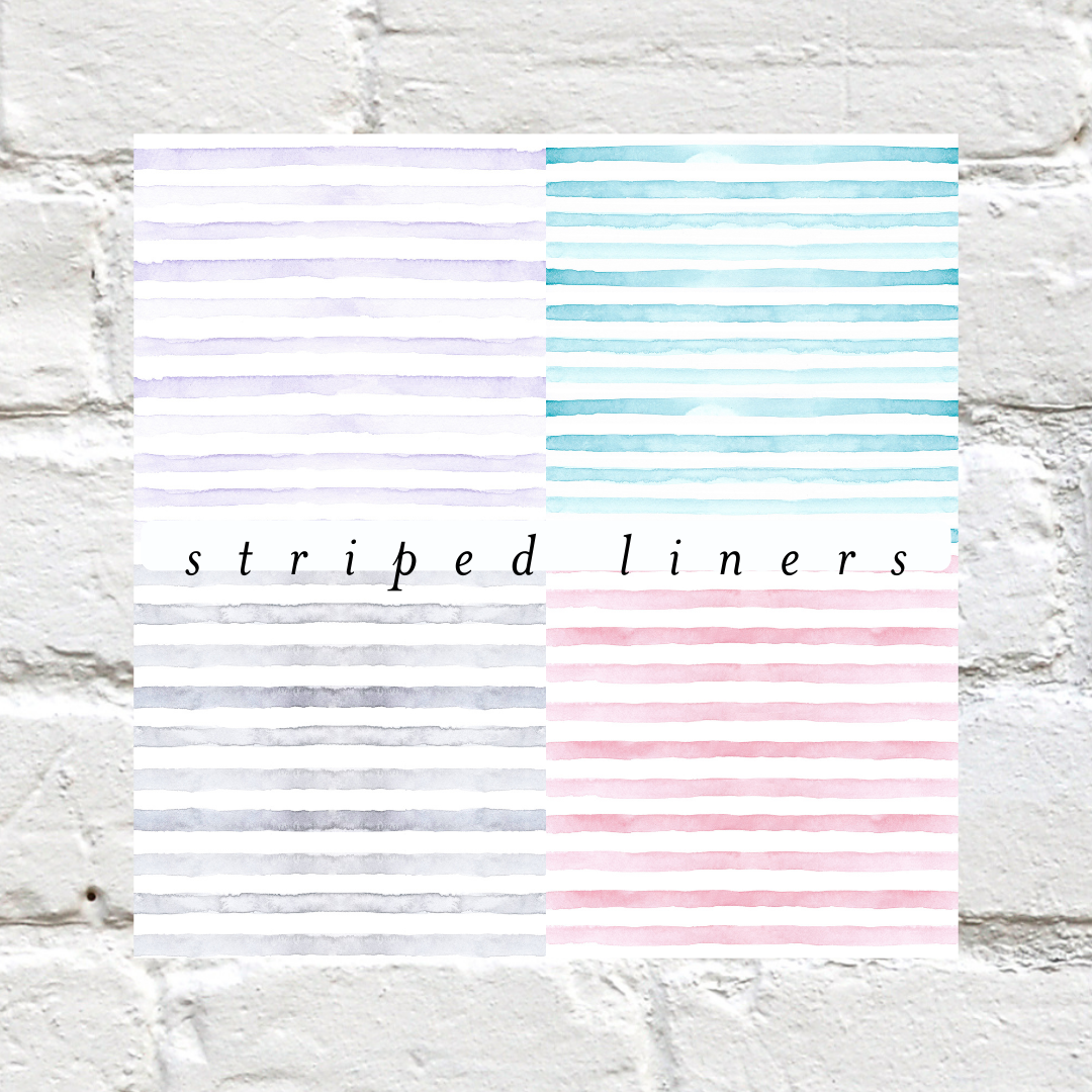Marquee Initial Stationery Set