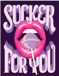 Sucker For You - Greeting Card