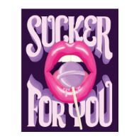 Sucker For You - Greeting Card
