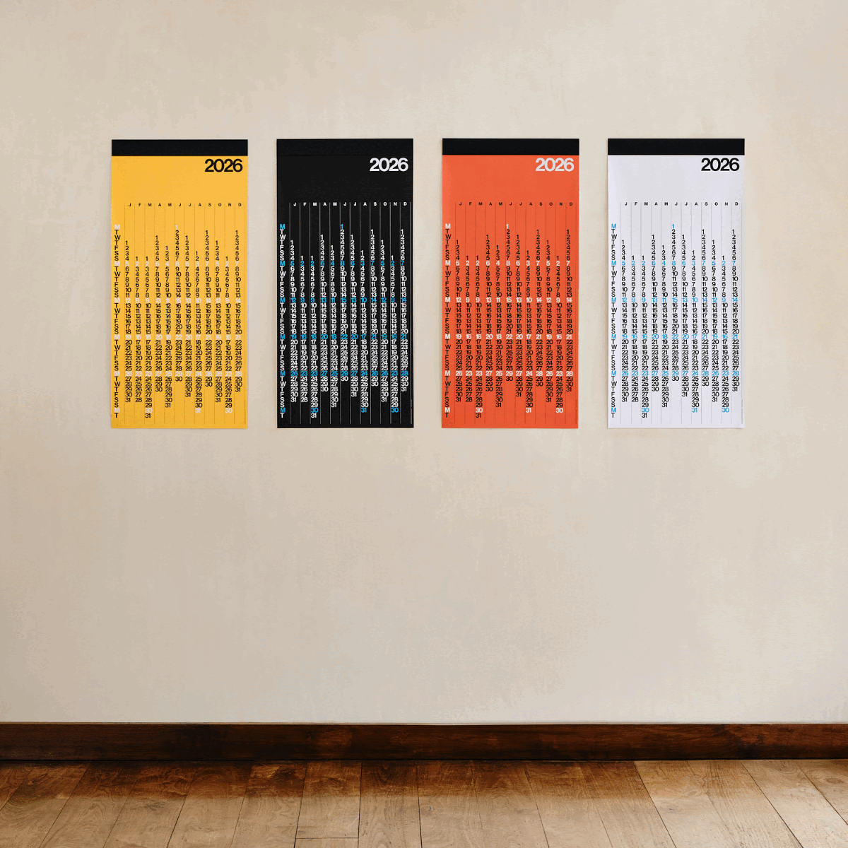 2026 Stendig Vertical Wall Calendar