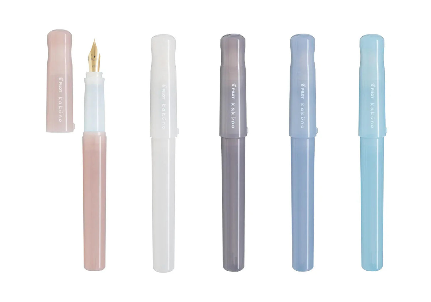 White - Madoromi Kakuno Fountain Pen