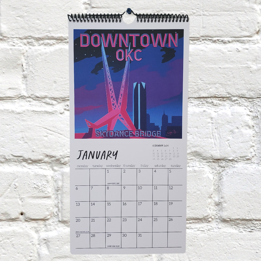 2025 OKC District Wall Calendar