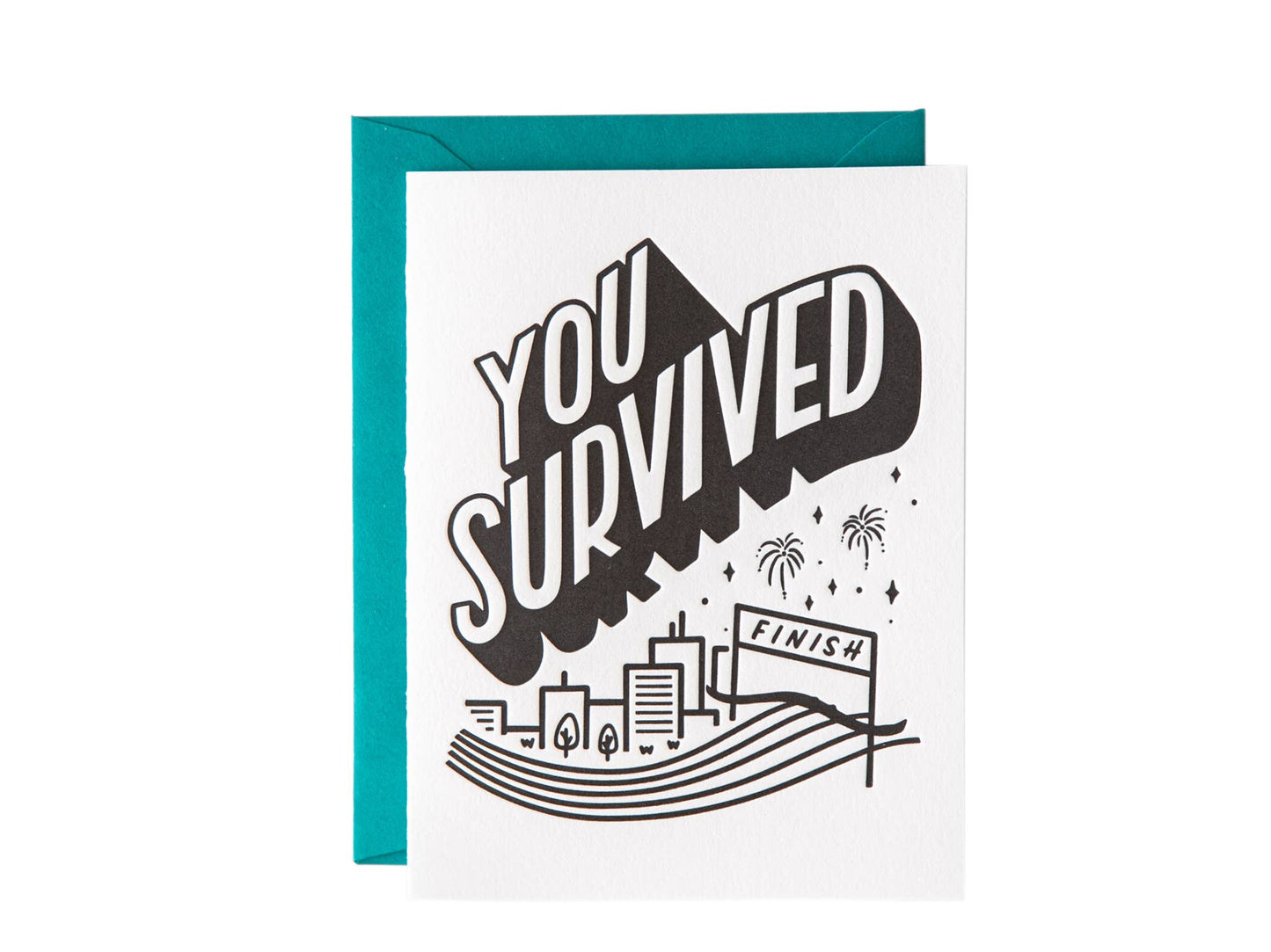 Paper Epiphanies - You Survived - Graduation, Marathon
