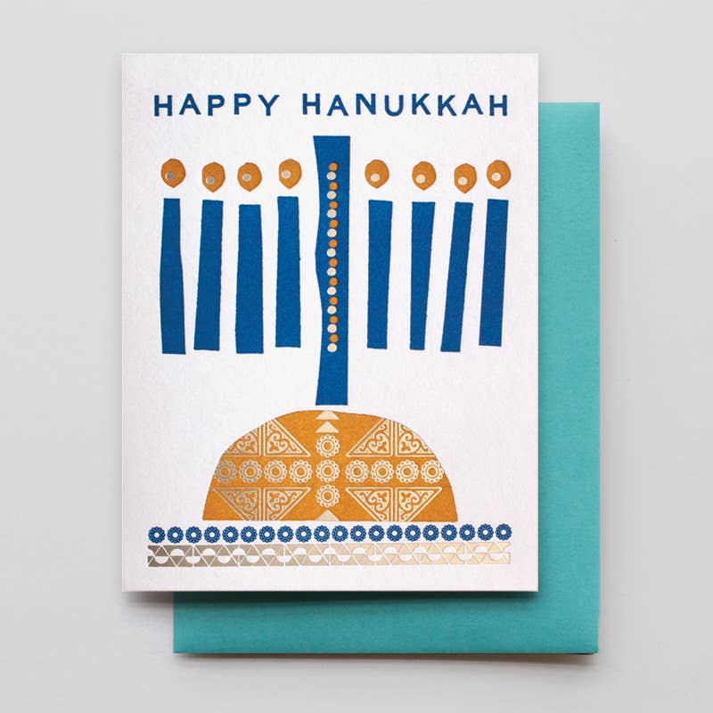 Hammerpress - Hanukkah Candles with Foil