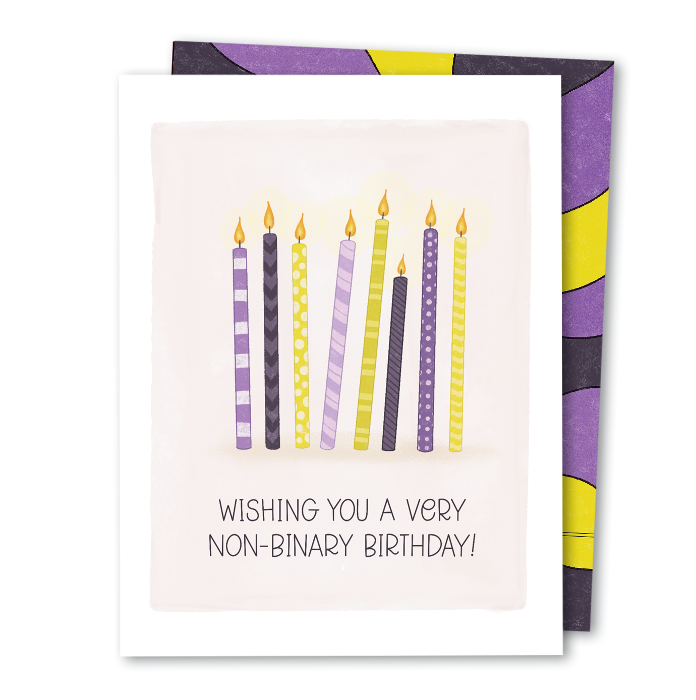 The Noble Paperie - Non-Binary Birthday | LGBTQ+ Friend Bday Queer Card