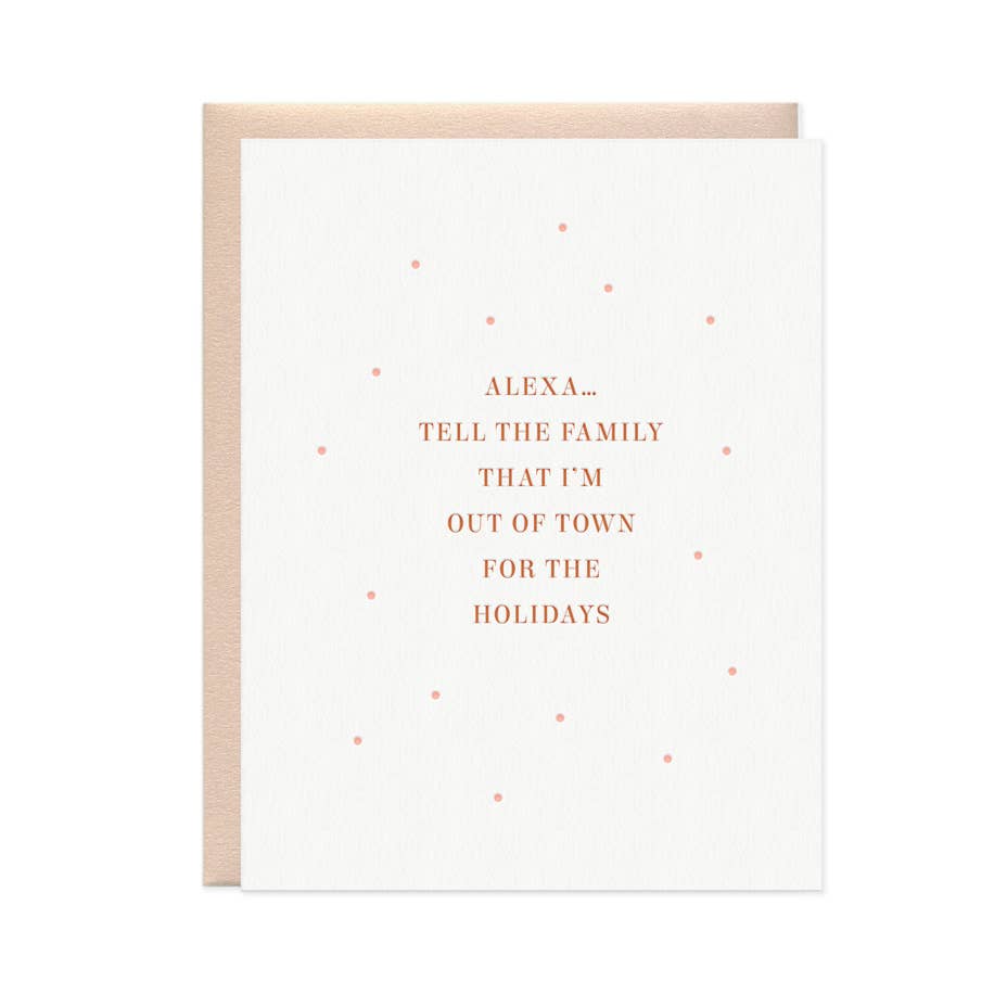 Missive - Alexa Holidays Greeting Card