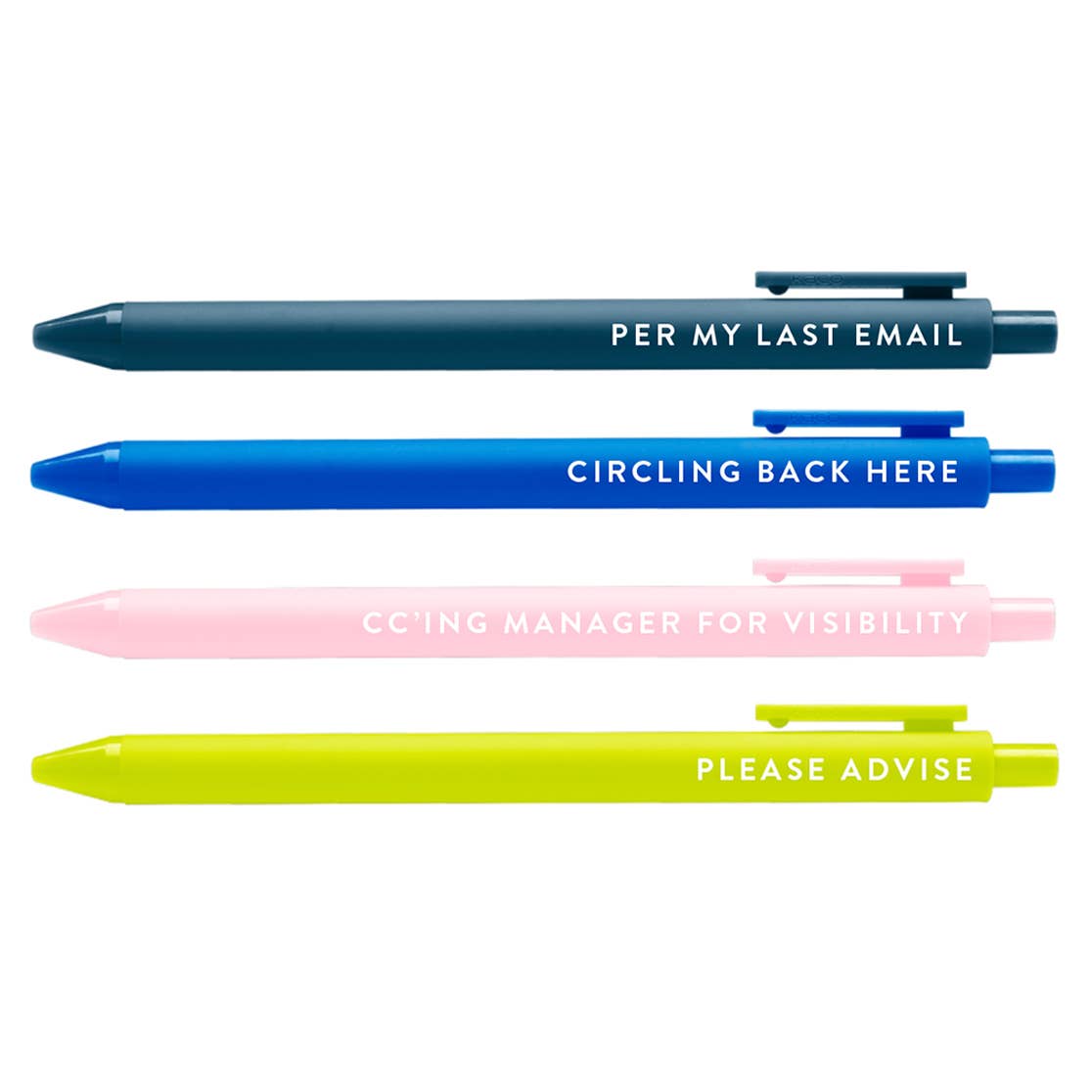 Brittany Paige - Passive Aggressive Corporate Lingo Jotter Pen Set