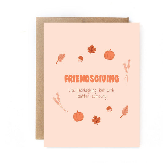 Unblushing - Fall Thanksgiving Card - Friendsgiving