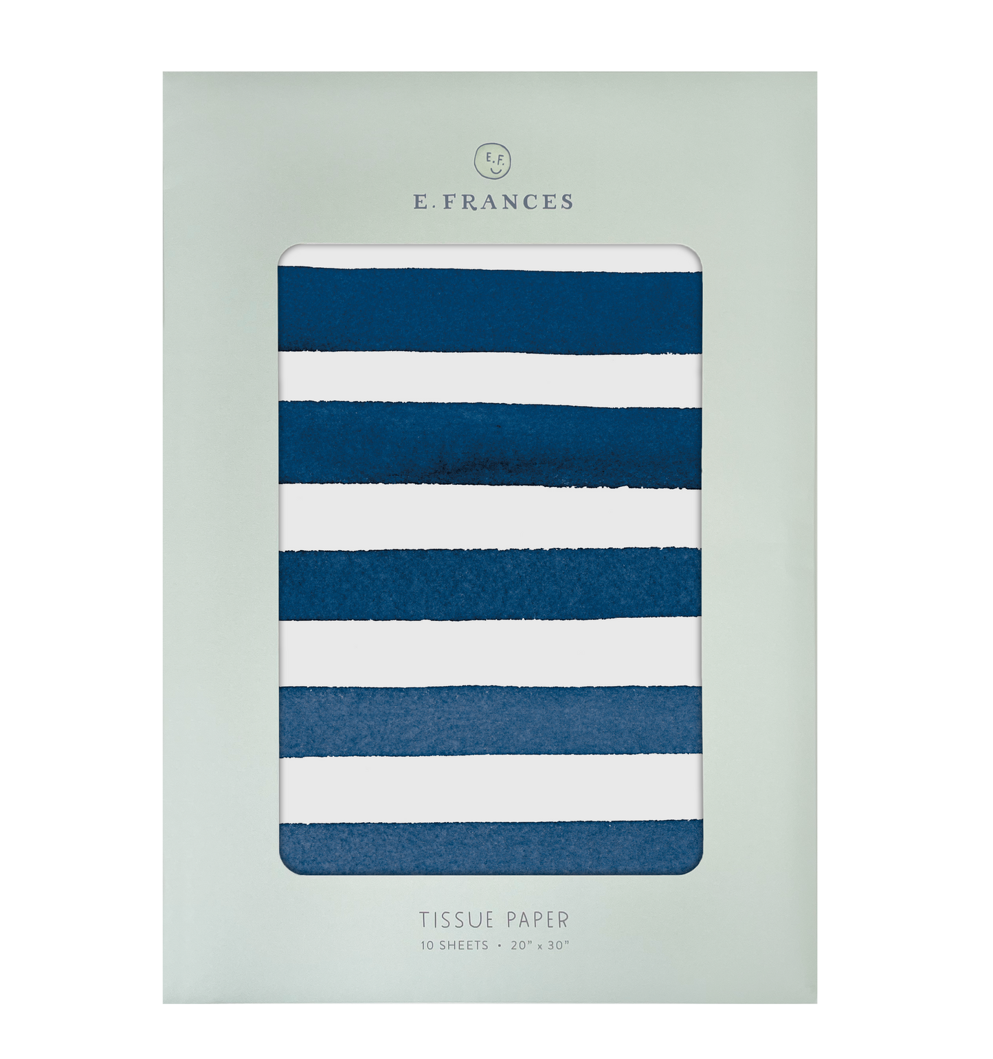 E. Frances Paper - Blue Stripe Tissue Paper | Gift Wrap