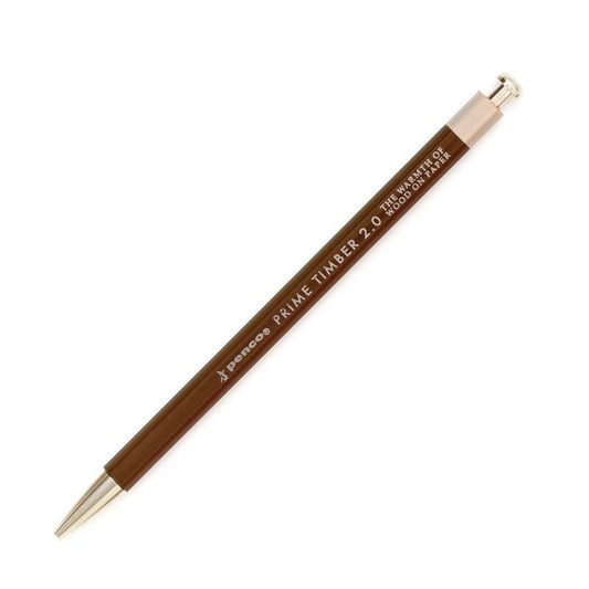 Prime Timber Pencil and Sharpener - Brown