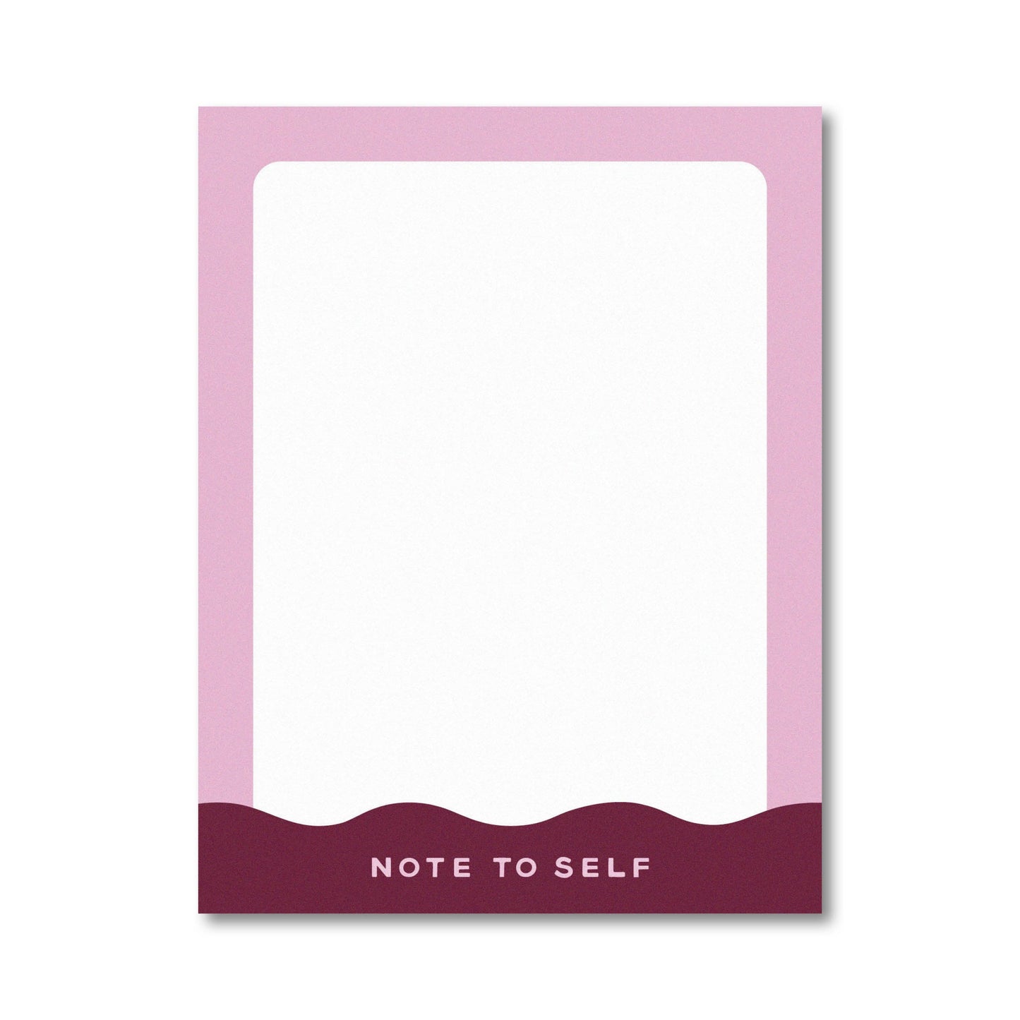 Note to Self - Purple Notepad