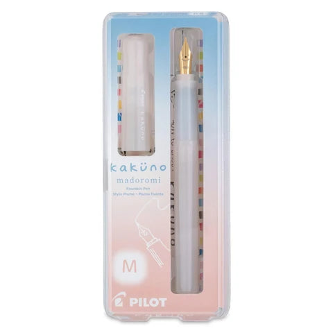 White - Madoromi Kakuno Fountain Pen