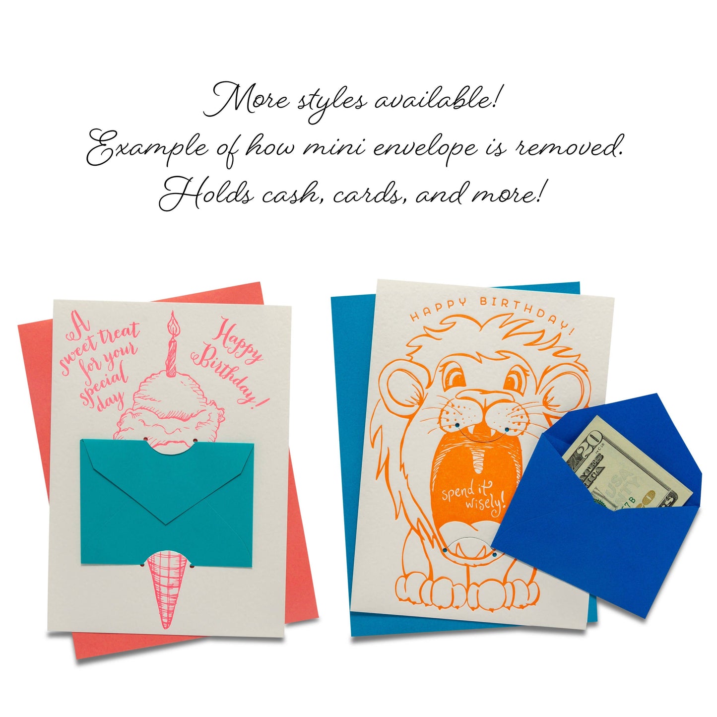 Color Box Design & Letterpress - Graduation | Gift Card Holder