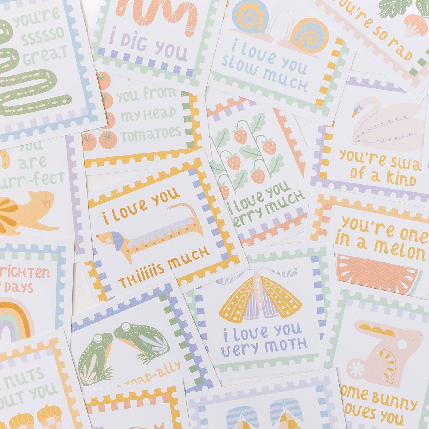 oh, little wren - Punny Notes Cards, a Set of 20 Lunchbox or Just Because Note