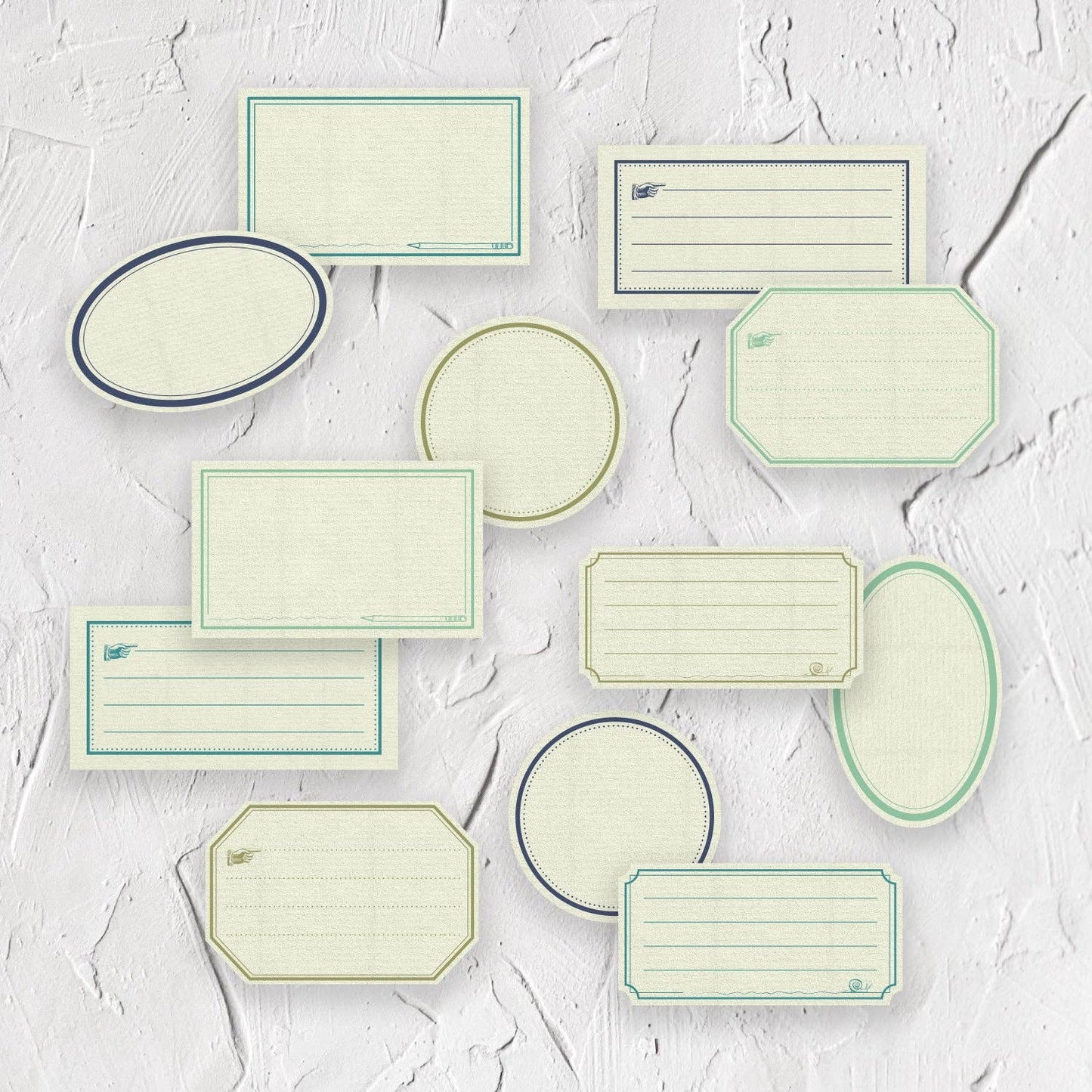 Belle & Union - Ephemeria Paper Label Stickers, Cool