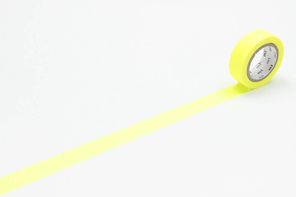Shocking Yellow - Washi Tape