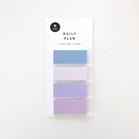 Sticky Notes - Purples Set of 4 - Daily Plan.35