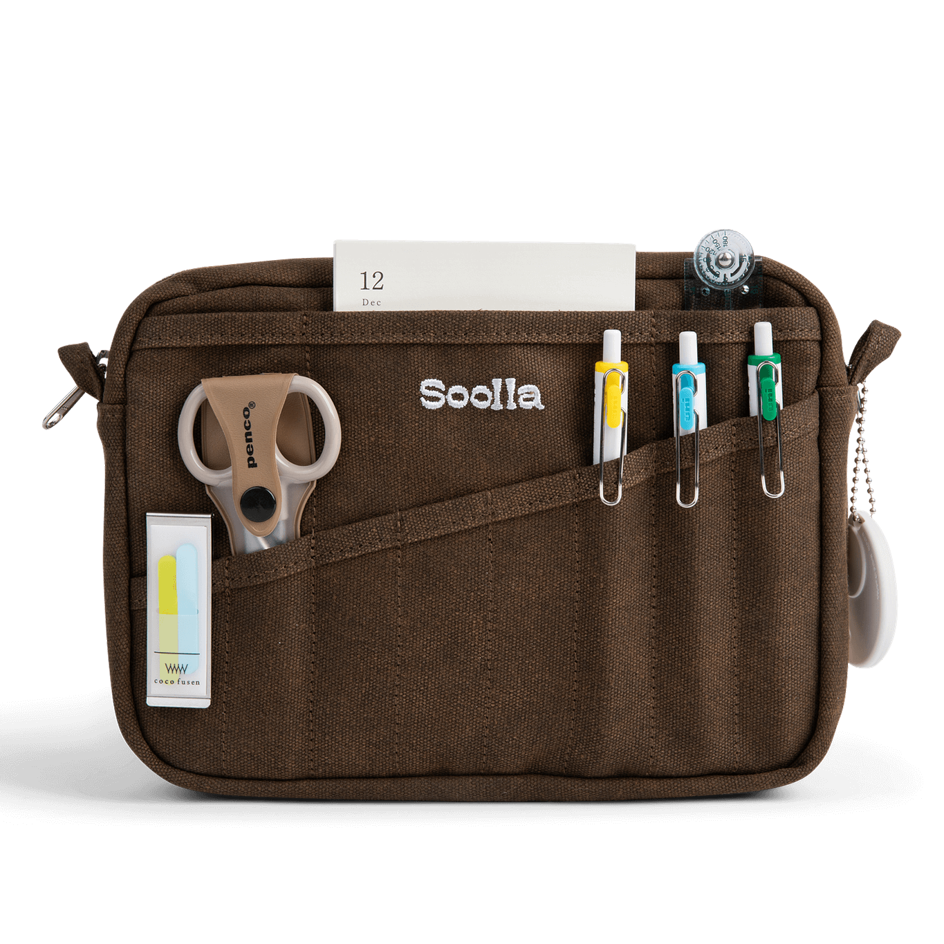 Coffee Bean - Stationery Studio Pouch