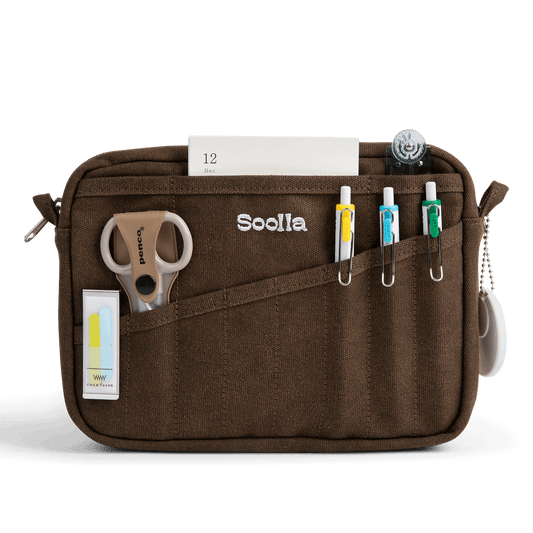 Coffee Bean - Stationery Studio Pouch