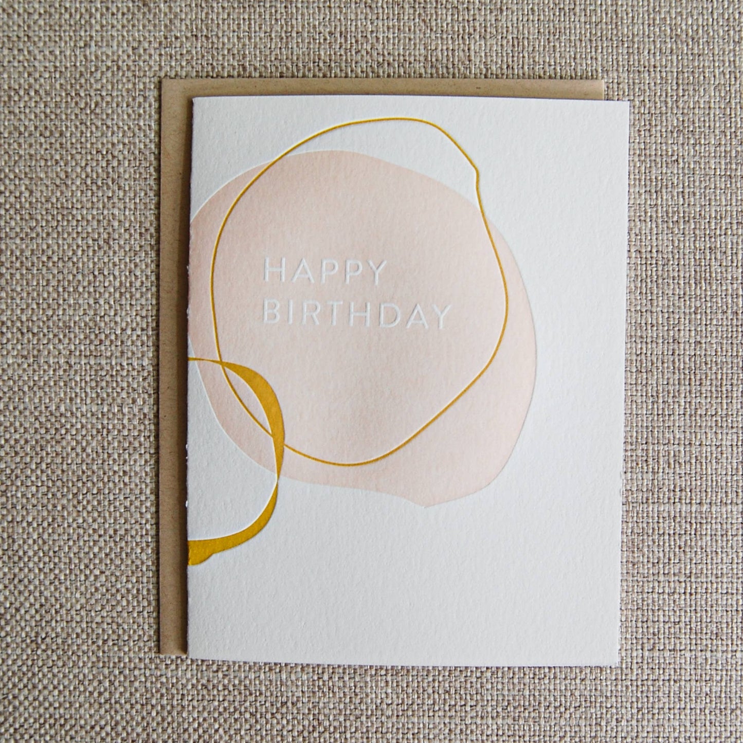 Birthday Shape - Greeting Card