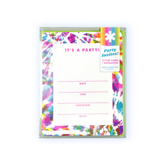 Next Chapter Studio - Fill in the Blank Riso Party Invites
