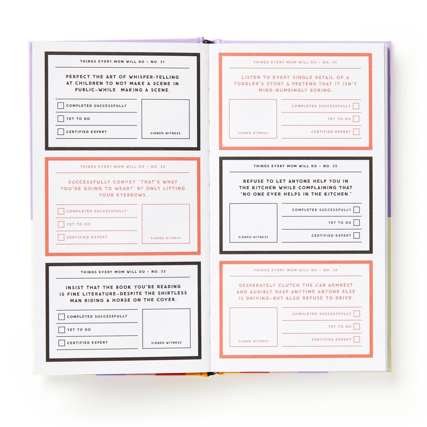 A Trillion Things All Moms Will Do - Prompted Journal