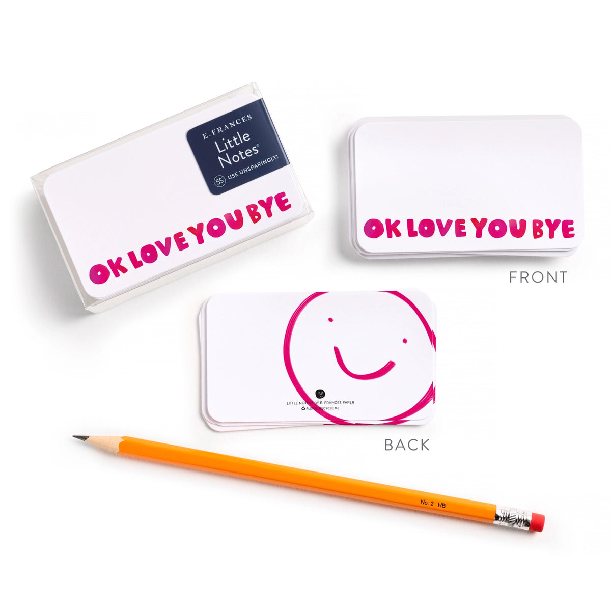 Okloveyoubye  - Set of 55 Little Notes