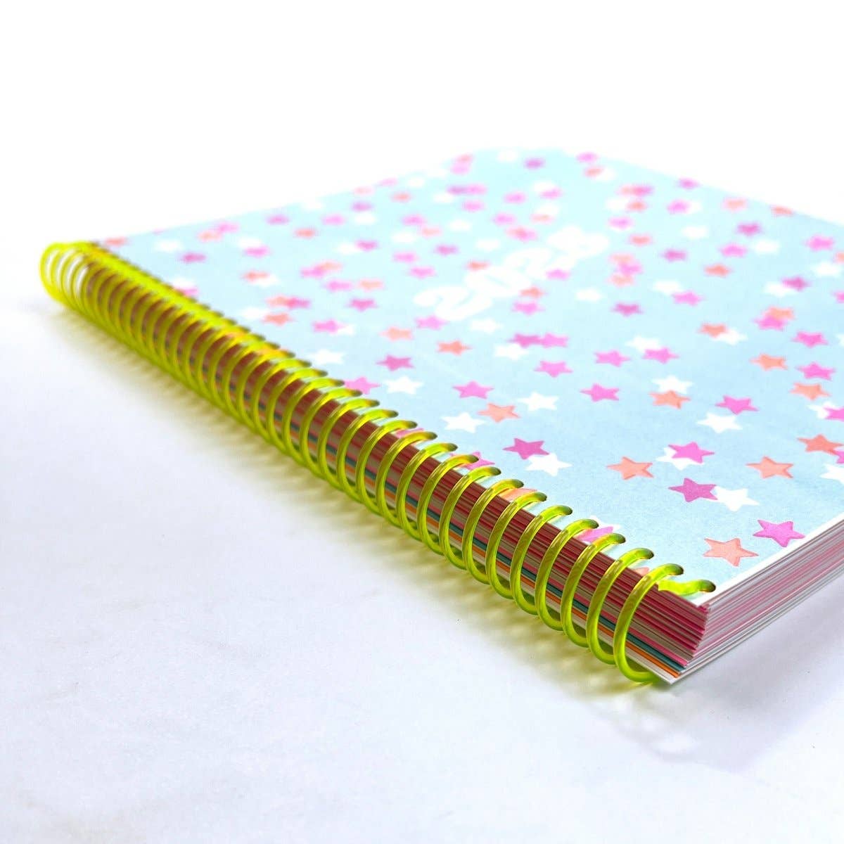 2027 Dated Planner - Riso Printed, 200+ Pages, Spiral Bound: Iridescent Balloons