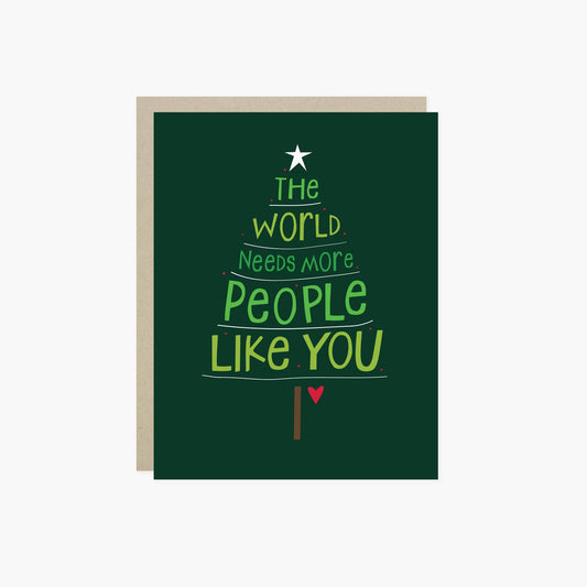 Barone and Co. - More People Tree Holiday Card