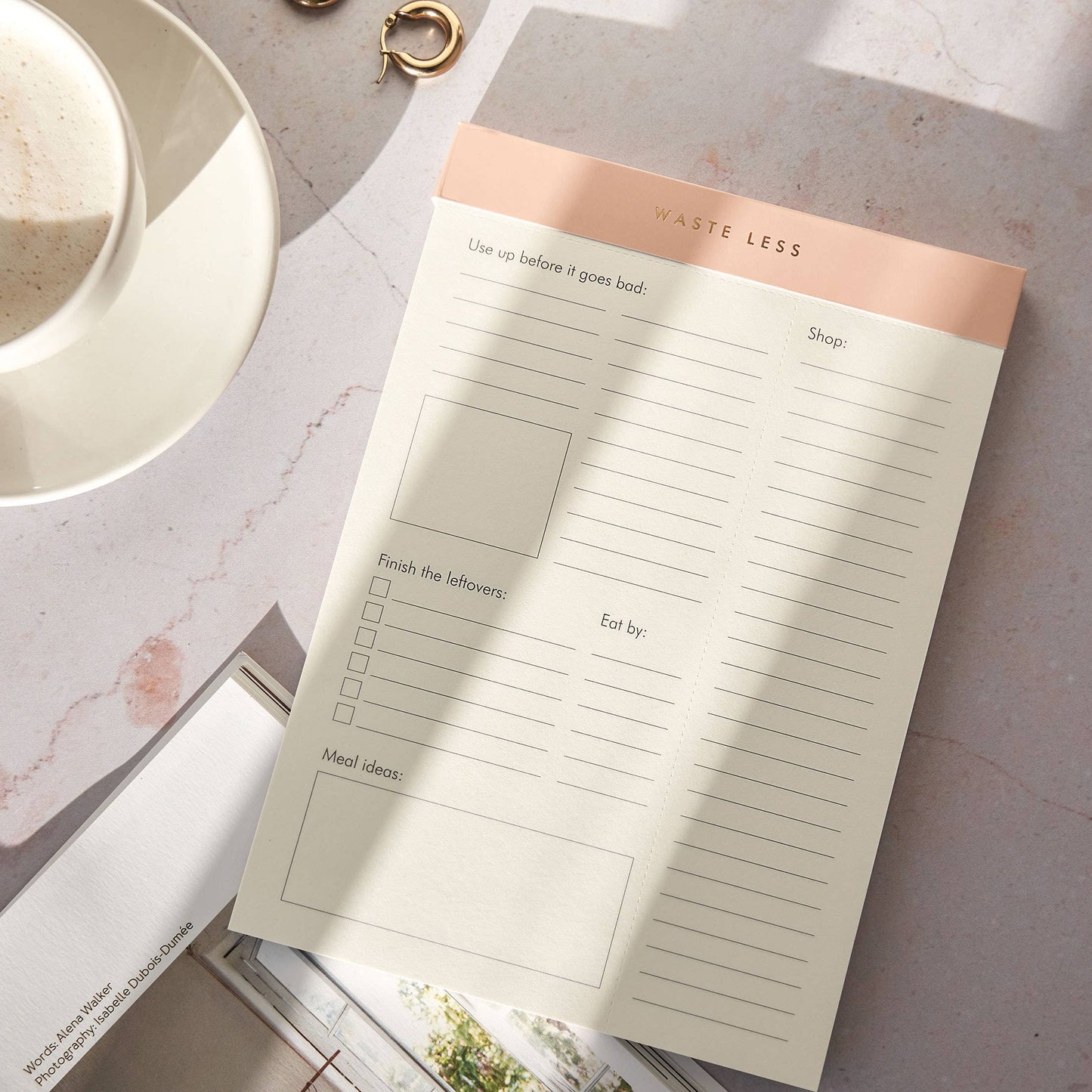Waste Less - Reduce Food Waste Notepad