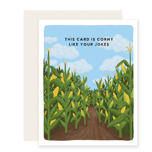 Slightly Stationery - Corny Like Your Jokes | Greeting Card
