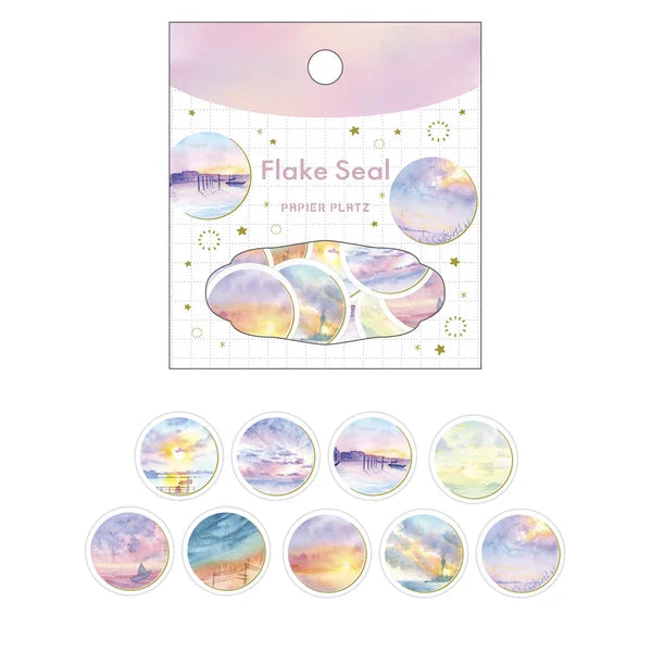 Sunset - Flake Sticker Pack