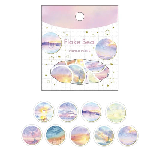 Sunset - Flake Sticker Pack