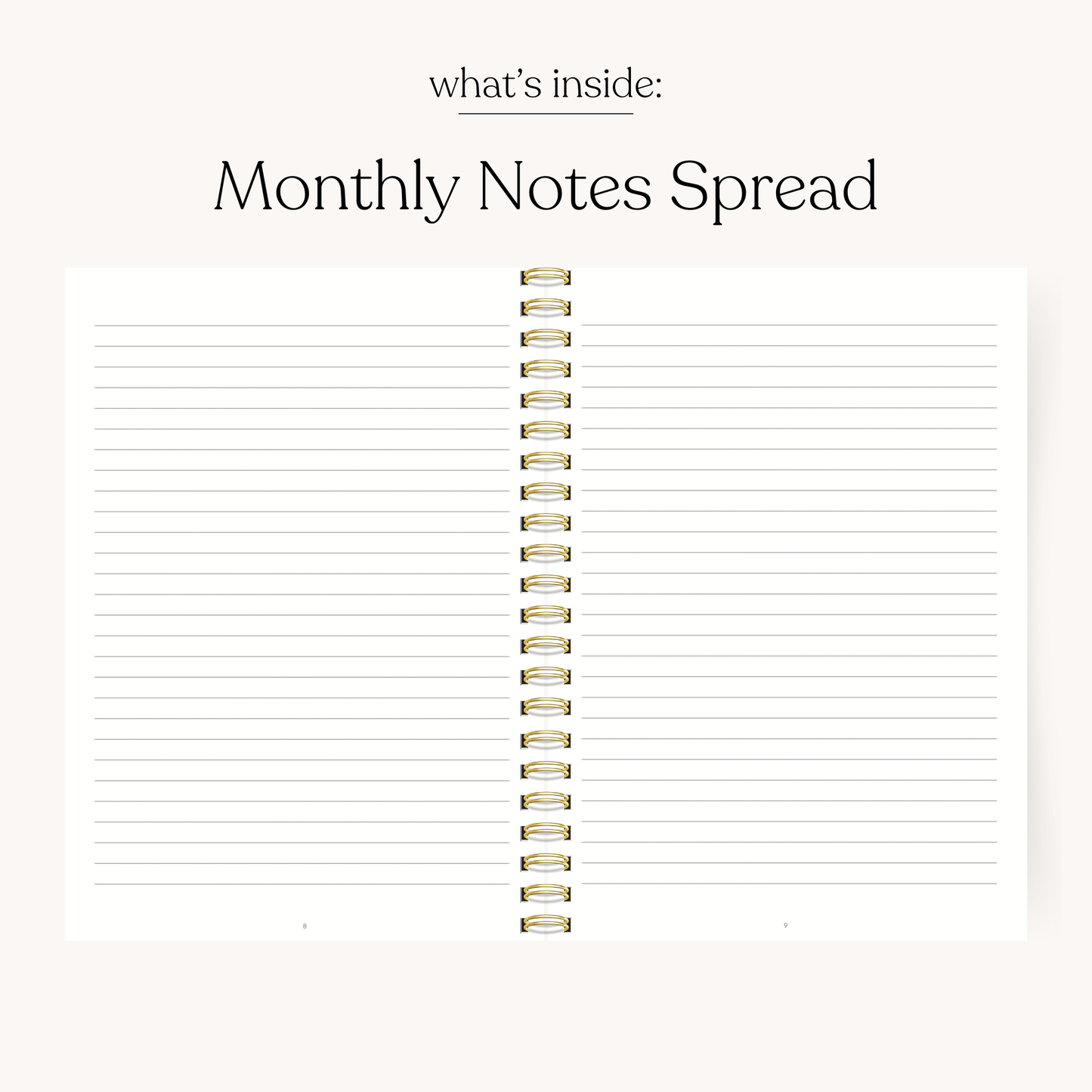 Blue Stripes - 8.5x11 Weekly Academic Planner - 2026-2027
