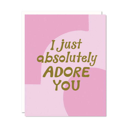 Adore You - Love & Friendship Valentine's Day Card