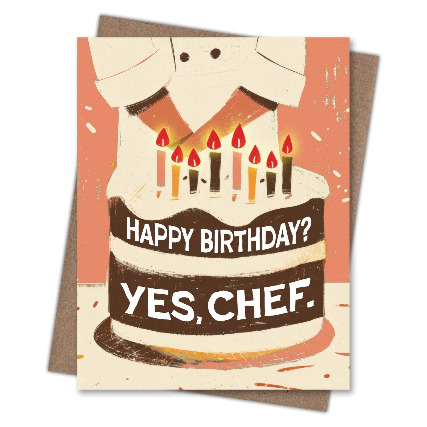 Yes Chef - Birthday Card