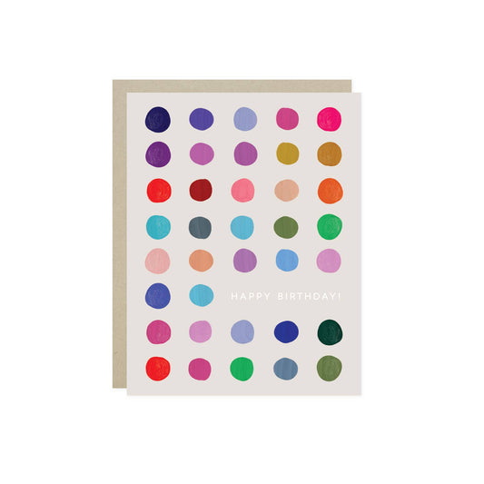 Barone and Co. - Colorful Dots Birthday Card