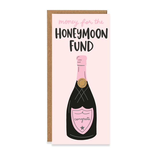 Money For The Honeymoon Money Holder Card