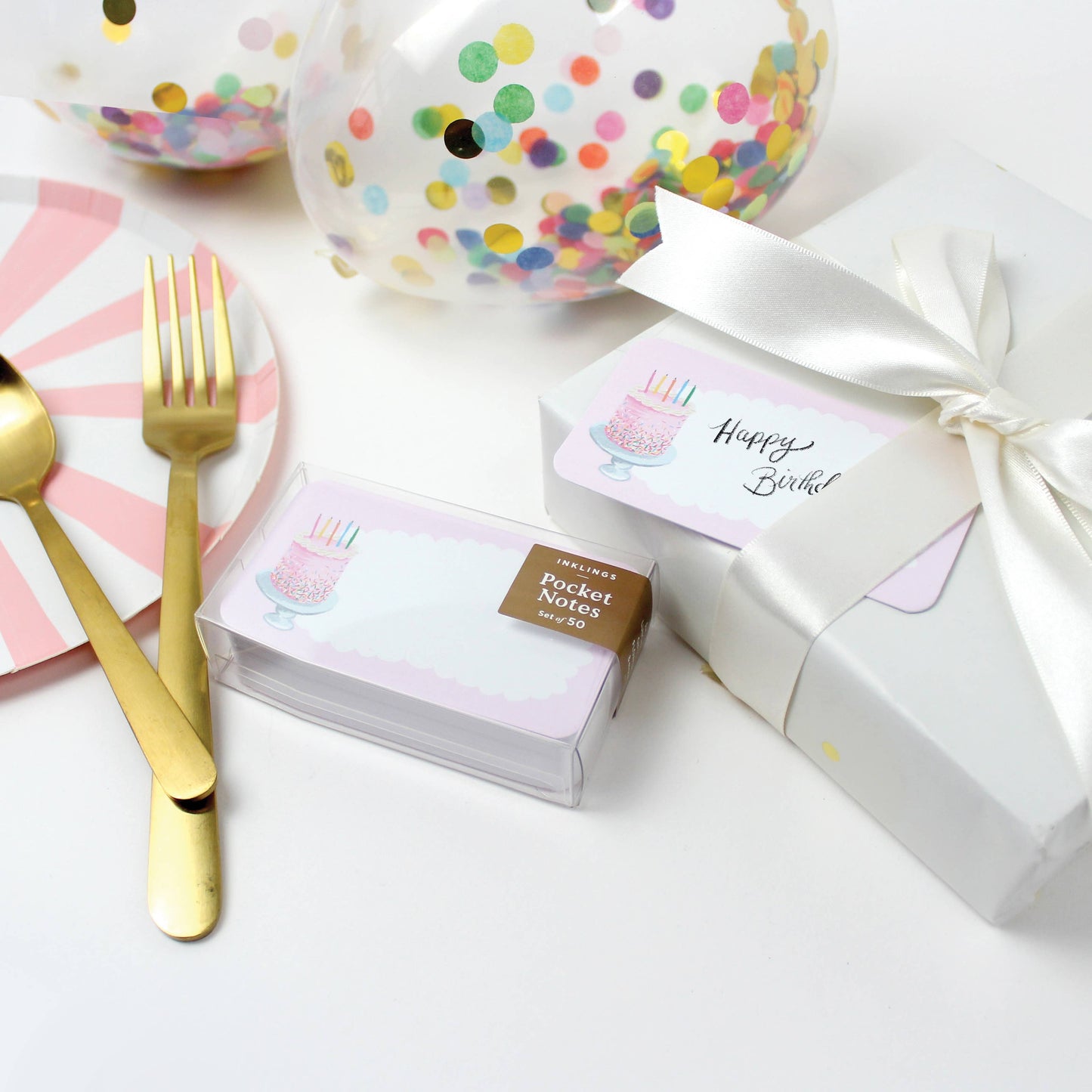 Birthday Cake - Pocket Notes