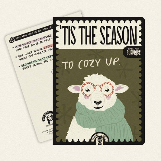 PresentCard™ | Cozy Up - Winter Season Holiday Card