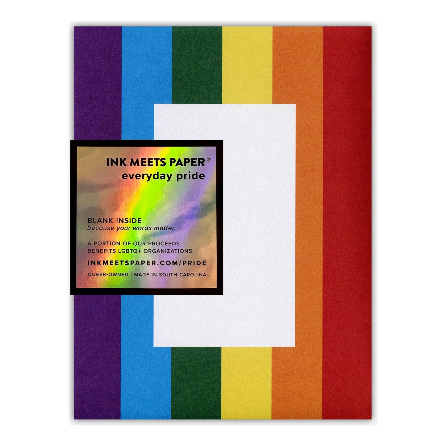 INK MEETS PAPER - Have a Gay Day - Pride Card
