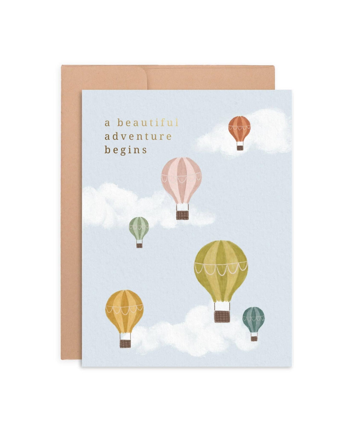 Hot Air Balloons - New Beginnings Greeting Card