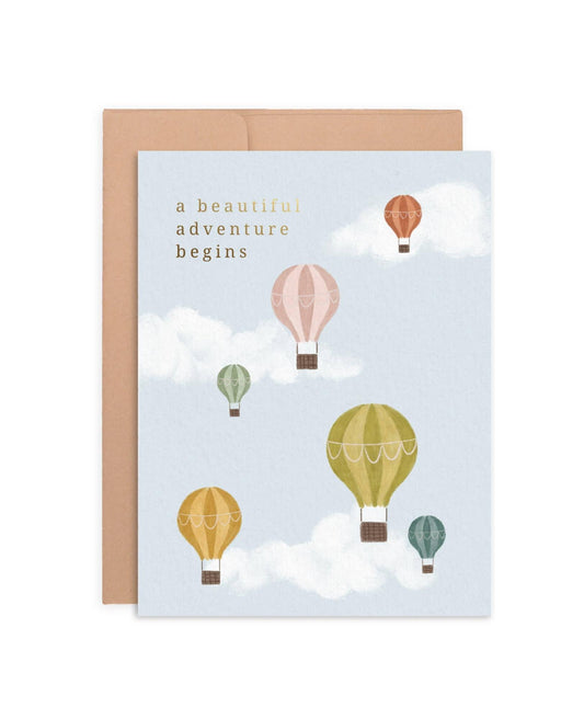 Hot Air Balloons - New Beginnings Greeting Card