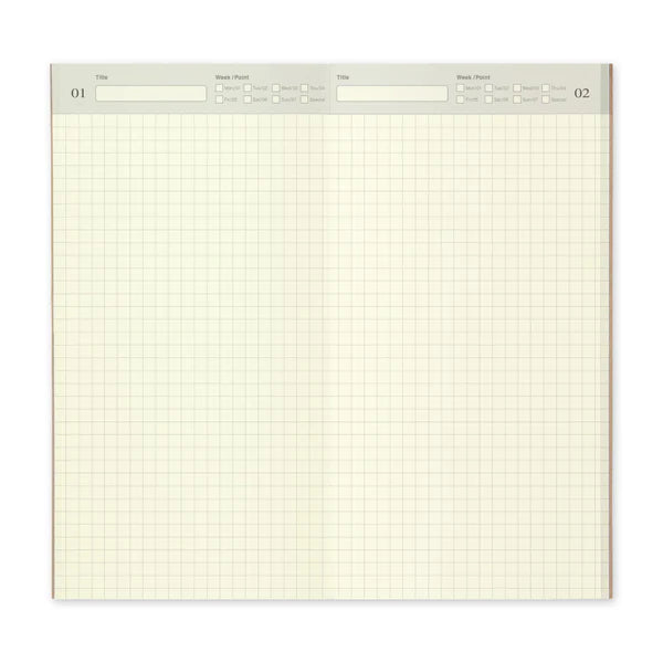 Traveler's Refill - Daily 2 Month Planner