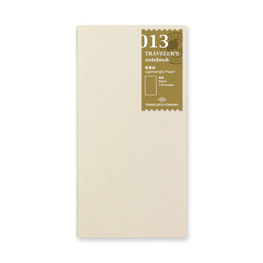 Traveler's Refill - Lightweight Paper